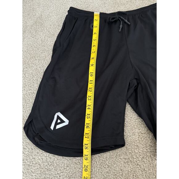 2-in-1 Men Sport Training Running Bodybuilding Workout Fitness Shorts Small - Picture 13 of 15